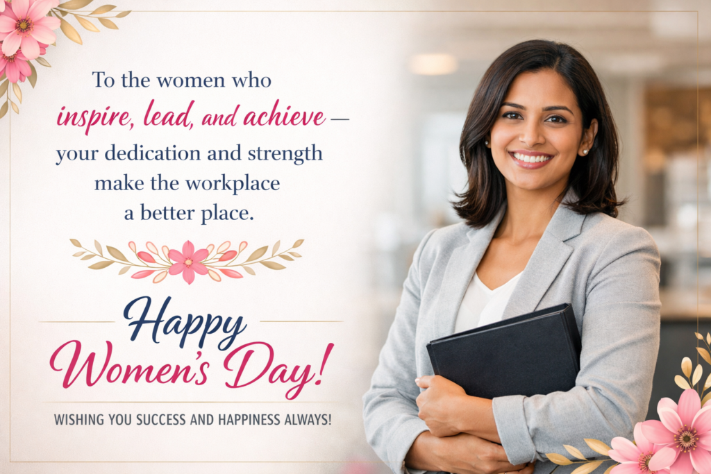 happy women day wish image