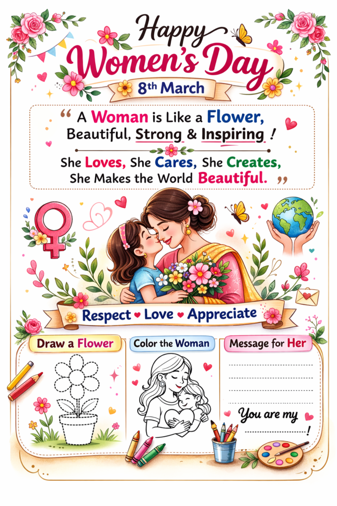 happy women day wish image