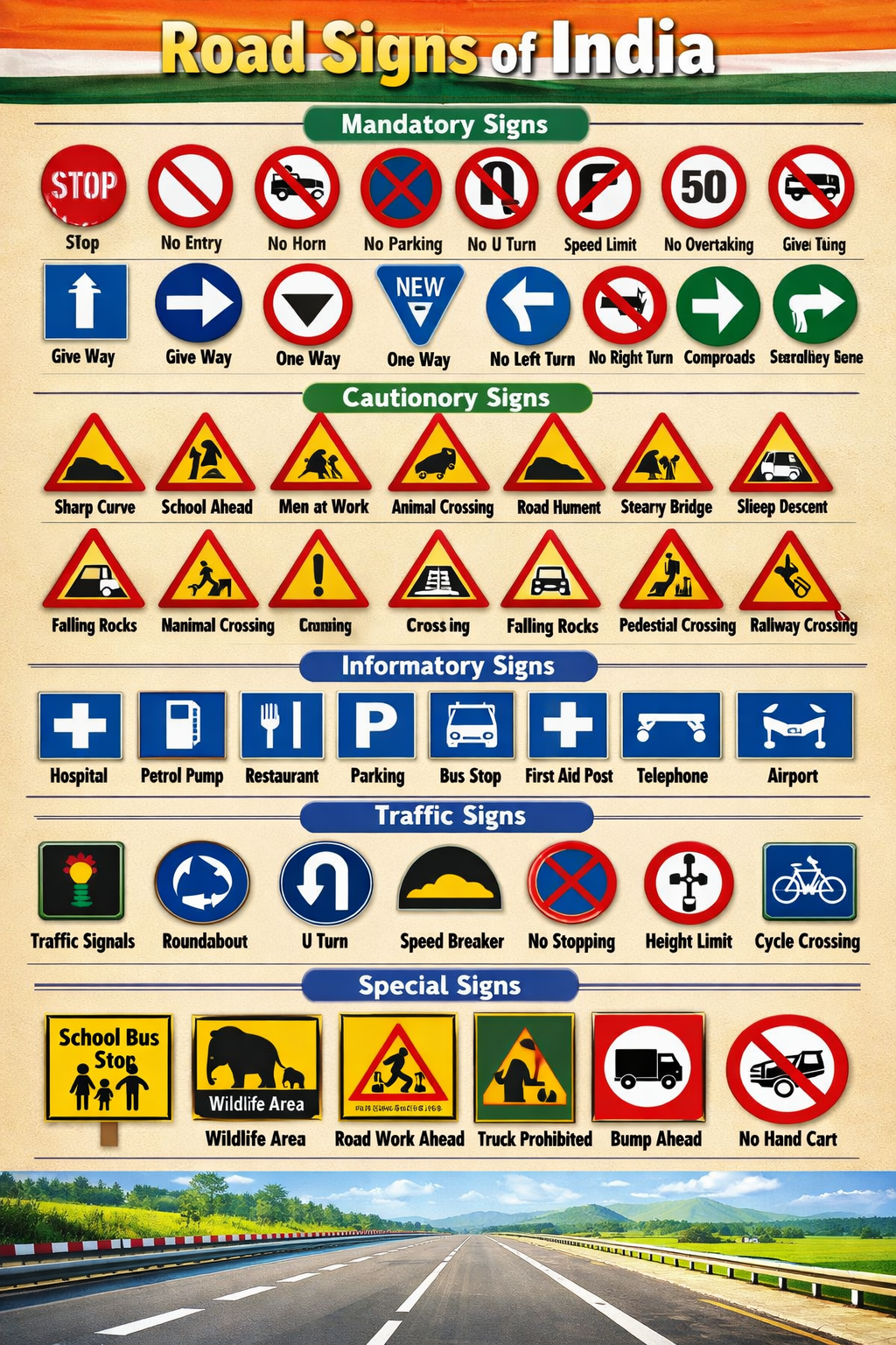 Traffic Symbols In India Complete Road Signs List For Exams traffic-symbols-in-india-complete-road-signs-list-for-exams