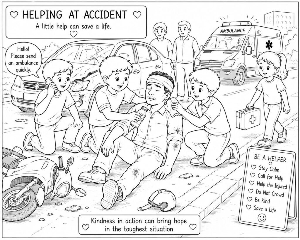 Helping Drawing for Kids