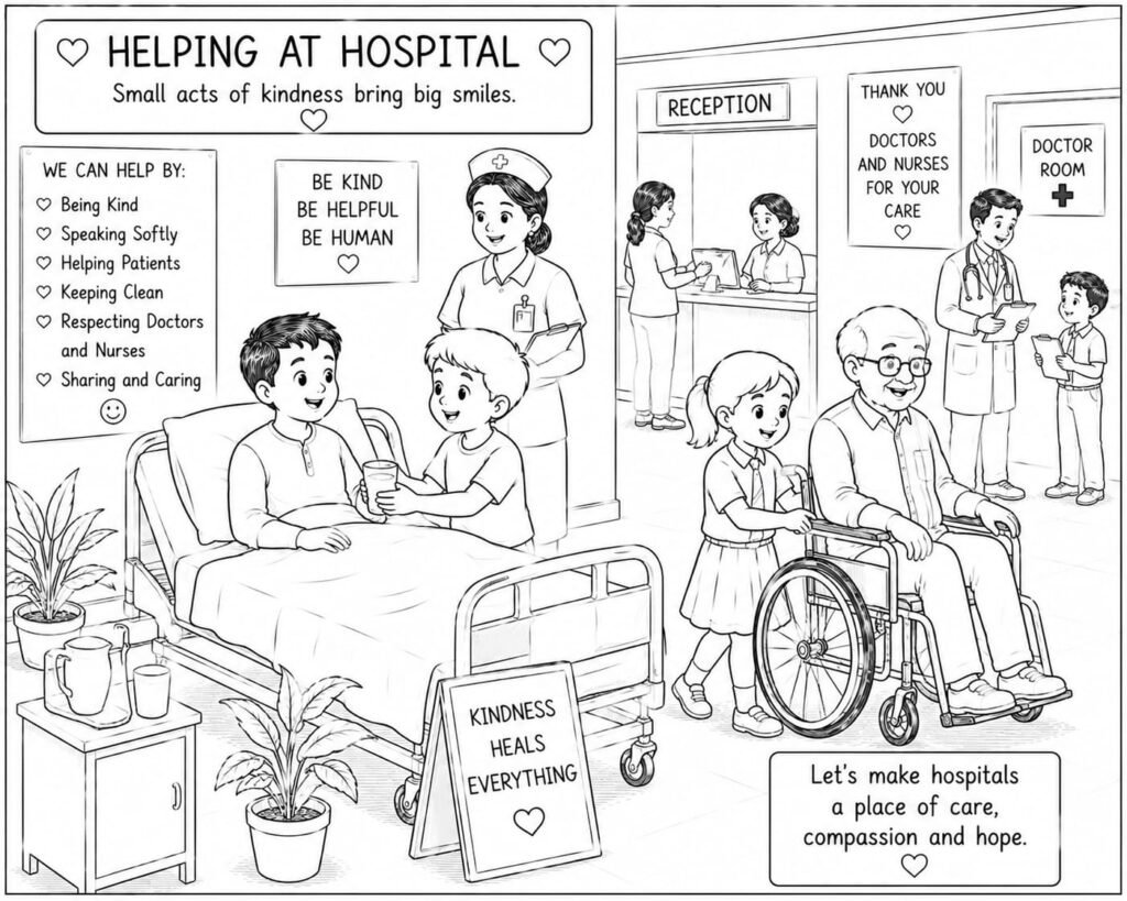 Helping Drawing for Kids
