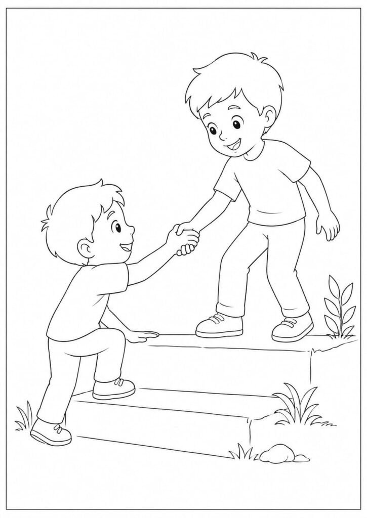Helping Drawing for Kids